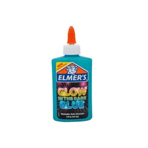 Cola Glitter Glow In Tthe Dark Clue 147ml Azul - Toyng