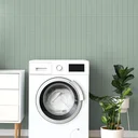 Ver imagem 2 de Papel de Parede Adesivo Tijolinho Verde Lavável Fosco 10m
