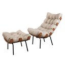 Ver imagem 6 de Poltrona com Puff Costela Linho