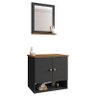 Conjunto de Banheiro com Gabinete 2 Portas e 1 Espelheira Deli - 3