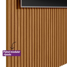 Painel Ripado Modular 1.4 - 6 Painel Ripado Modular 1.4 - 6