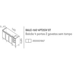 Armário Multiuso em Aço 8 Portas 2 Gavetas New Premium Itatiaia - 10