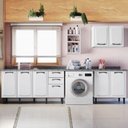 Ver imagem 2 de Armário Multiuso em Aço 8 Portas 2 Gavetas New Premium Itatiaia