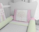 Ver imagem 4 de Kit Berço Floral Jardim Encantado - Kt621