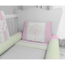 Ver imagem 4 de Kit Berço Floral Jardim Encantado - Kt621