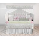 Ver imagem 2 de Kit Berço Floral Jardim Encantado - Kt621