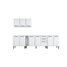 Armário Multiuso em Aço 10 Portas 2 Gavetas New Premium Itatiaia - 3