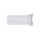 Ver imagem 1 de Rodapé de Poliestireno 10cm x 13mm x 2,40m Frisado LEV102 Santa Luzia Branco