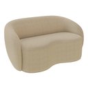 Ver imagem 7 de Conjunto 1 Sofá Living 160cm e 1 Poltrona Decorativa Sala de Estar Íbis Encosto Fixo Bouclê Bege G33