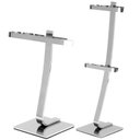 Ver imagem 5 de Porta Papel Higiênico Duplo e Toalha de Rosto Cromado F.bali