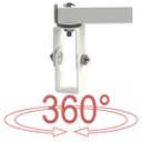 Ver imagem 6 de SUPORTE PROJETOR DATASHOW PAREDE BRAÇO 40 CM BRANCO