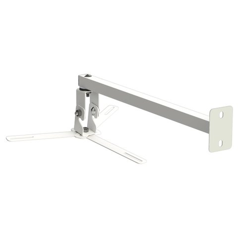 SUPORTE PROJETOR DATASHOW PAREDE BRAÇO 40 CM BRANCO
