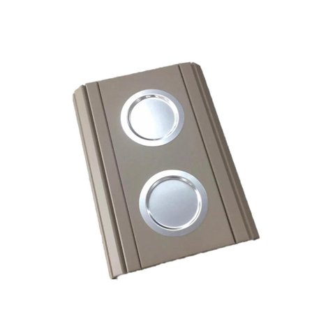 Esteira Bandeja Para Braço Sofá Porta Copo Alumínio Nude M A Sorprezo