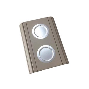 Esteira Bandeja Para Braço Sofá Porta Copo Alumínio Nude M A Sorprezo