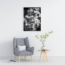 Ver imagem 2 de Quadro Fotografia Buda 24x18cm - com vidro:Madeira branca