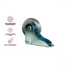 Ver imagem 4 de Kit 16 Rodizio Rodinha de Silicone Fixo Anti Risco para Sofá Retrátil 38mm - Arkell