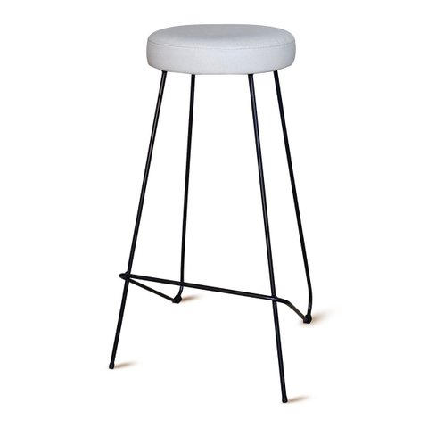 Banqueta Alta para Cozinha Bar Balcão Bistrô Mesa Lila:offwhite