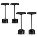Ver imagem 1 de Kit 4x Luminária de Mesa Touch Candeeiro Led sem Fio Recarregável Grande - Preta