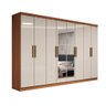 Guarda-roupa Casal Odisseia 8 Portas 4 Gavetas com Espelho - Panorama Móveis - 3
