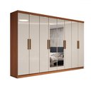 Ver imagem 3 de Guarda-roupa Casal Odisseia 8 Portas 4 Gavetas com Espelho - Panorama Móveis