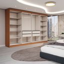 Ver imagem 5 de Guarda-roupa Casal Odisseia 8 Portas 4 Gavetas com Espelho - Panorama Móveis