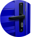 Ver imagem 3 de Porta de Cozinha Alumínio 86 Esq. V.Boreal Azul Brimak
