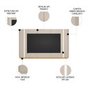 Ver imagem 4 de Painel Tv 75 Pol 239cm com Led Martan Tauari/off Flex L06 - Mpozenato