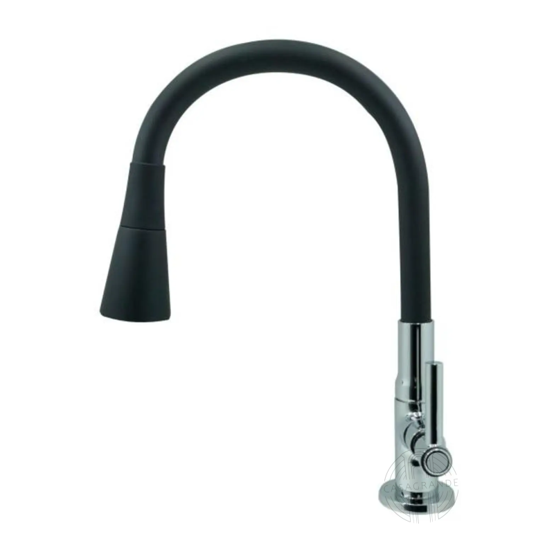 Torneira Gourmet Cozinha Flexível Multiuso Preto Mesa C34 Multiuso - 4