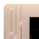 Ver imagem 5 de Painel para Tv Suspenso 75 Pol 240cm Celi D04 Off White - Mpozenato