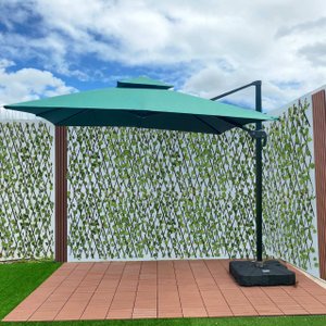 Ombrelone Guarda Sol Java Aluminio 3,0 X 3,0 C/ Base 100l