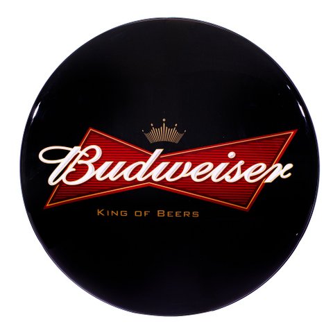Luminoso de Parede Cerveja Budweiser Retrô Vintage para Bar, Garagem, Churrasqueira, Espaço Gourmet