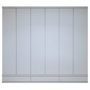 Ver imagem 1 de Guarda Roupa Casal 6 Portas com 9 Gavetas 100% MDF Urbano