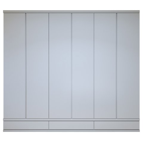 Guarda Roupa Casal 6 Portas com 9 Gavetas 100% MDF Urbano