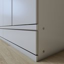 Ver imagem 6 de Guarda Roupa Casal 6 Portas com 9 Gavetas 100% MDF Urbano