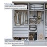 Guarda Roupa Casal 6 Portas com 9 Gavetas 100% MDF Urbano - 9