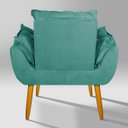 Ver imagem 6 de Poltrona Opala pra Quarto Azul Turquesa V8 Decor:azul-turquesa