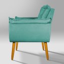 Ver imagem 5 de Poltrona Opala pra Quarto Azul Turquesa V8 Decor:azul-turquesa