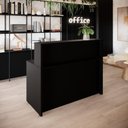 Ver imagem 1 de Balcão de Atendimento e Recepção Consultório Profissional 135 Cm Alto para Escritório Moderno