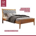 Ver imagem 3 de Cama Solteiro Estofada - Vivare - Josandro Móveis