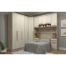 Guarda Roupa Dormitório Modulado Master Solteiro - Avelã Rústico e Ártico Rústico - Luciane M06 - 1