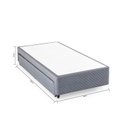 Ver imagem 5 de Base Box Solteiro com Colchão Auxiliar de Mola 88x188x28cm Seattle