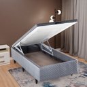 Ver imagem 1 de Base Box Baú Solteiro 88x188x35cm Merida