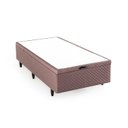 Ver imagem 4 de Base Box Baú Solteiro 88x188x35cm Merida Marrom/Cobalt Herval