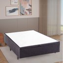 Ver imagem 5 de Base Box Baú Casal 138x188x35cm Merida Marrom Herval