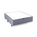 Ver imagem 4 de Base Box Baú Casal 138x188x35cm Merida Cinza Herval