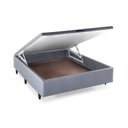 Ver imagem 2 de Base Box Baú Casal 138x188x35cm Merida