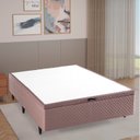 Ver imagem 5 de Base Box Baú Casal 138x188x35cm Merida Marrom/Cobalt Herval