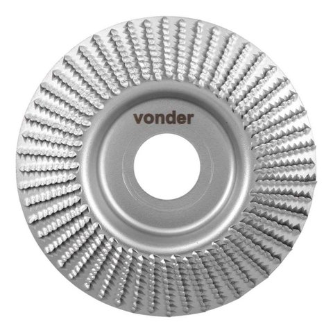 Disco Aço para Desbastar Madeira Reto Esmerilhadeira Vonder