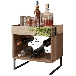 Adega Decorativa Espelhada Industrial D01 Art Demolição - Inoviza