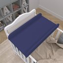 Ver imagem 3 de Trocador De Fraldas Almofadado Para Berço P02 Azul Marinho - Lyam Decor